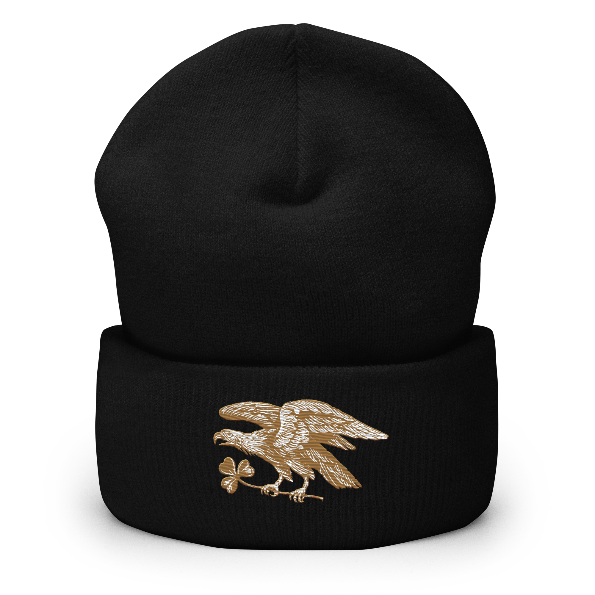 Four Walls Eagle Embroidered Cuffed Beanie