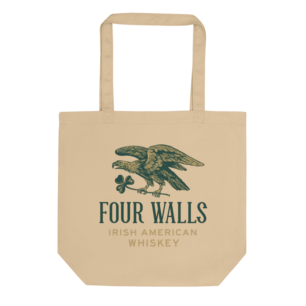 Four Walls Irish American Whiskey Tote Bag