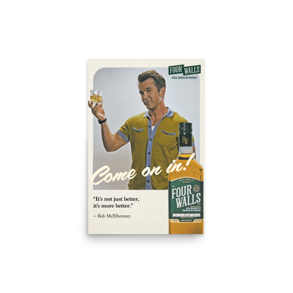 Four Walls - Rob Poster – Four Walls Whiskey