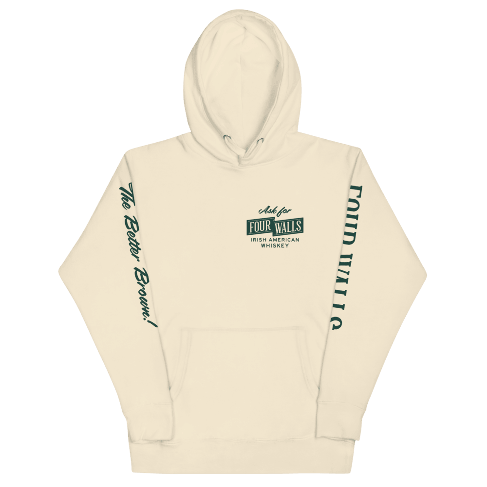 Ask For Four Walls - Ivory Hoodie