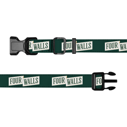 Four Walls Banner Pet Collar
