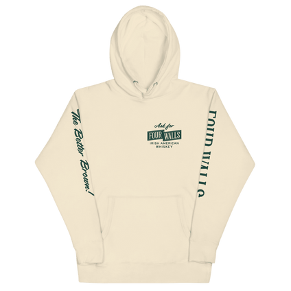 Ask For Four Walls - Ivory Hoodie